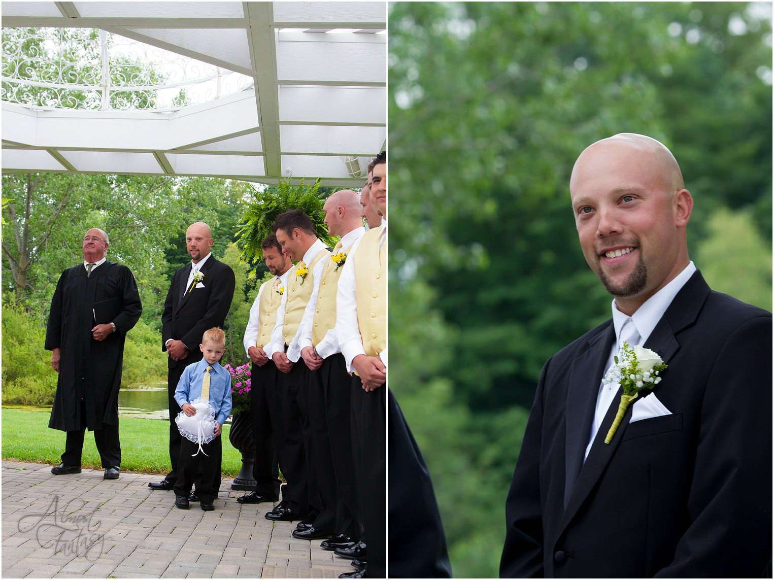 Apple Blossom Chapel Outdoor Ceremony Fennville Wedding - Kalamazoo Photographer Almost Fantasy_0019.jpg