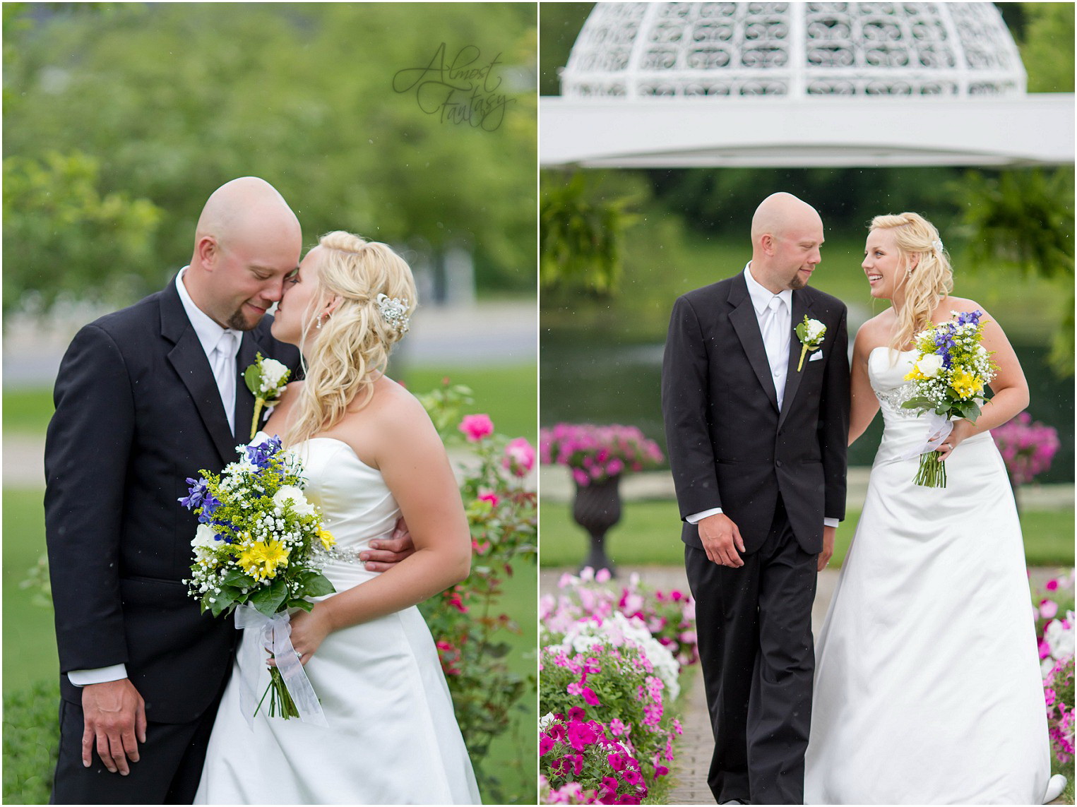 Apple Blossom Chapel Outdoor Ceremony Fennville Wedding - Kalamazoo Photographer Almost Fantasy_0025.jpg