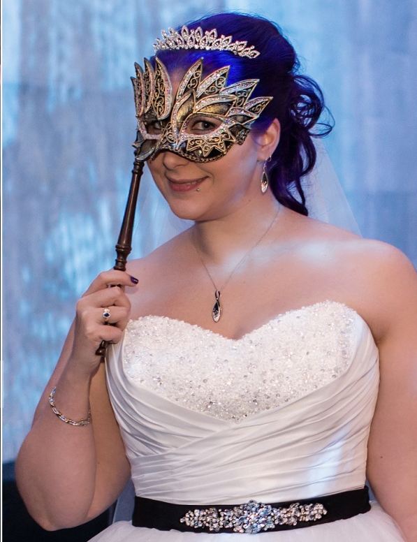 Masquerade Ball Bridal Gown
