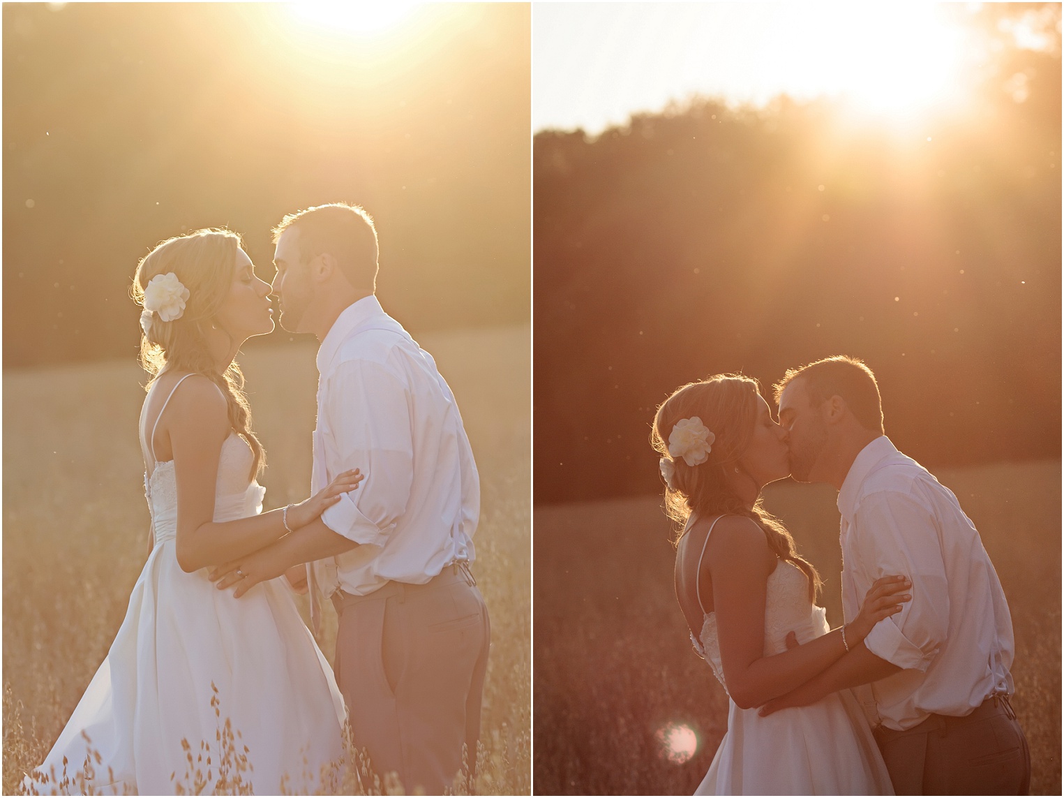 Rustic Wedding Photographer Field Romance Sunflare_0260