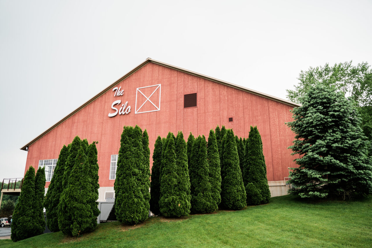 An upscale barn wedding venue in Allegan, Michigan called The Silo
